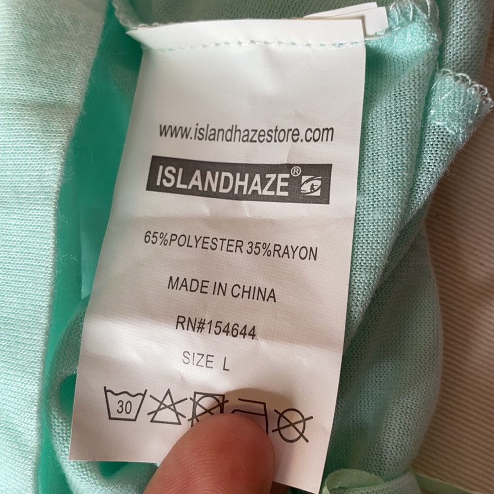 NWT Island Haze Razorback Tank Top - Picture 6 of 6